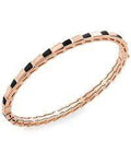 Bvlgari Serpenti Bracelet Pink Gold Onyx